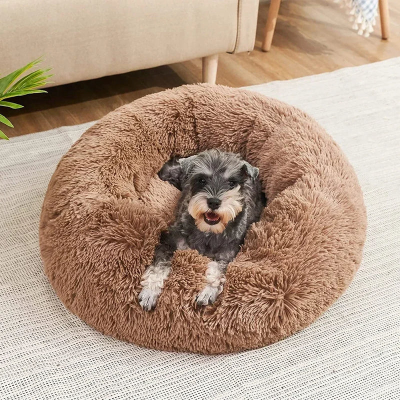 60cm Plush Round Pet Bed