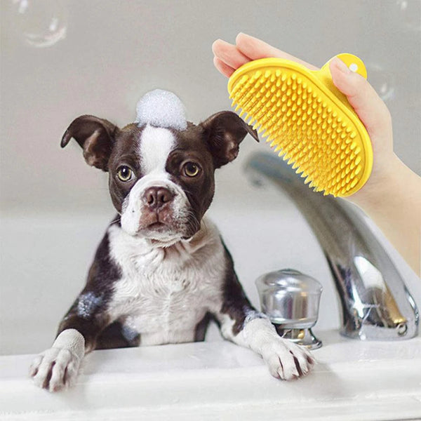 Silicone Pet Cleaning Gloves