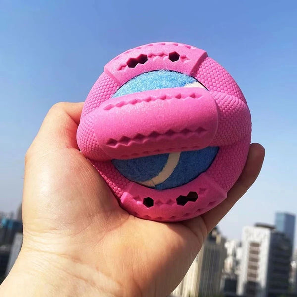Rubber Foam Leaky Food Ball