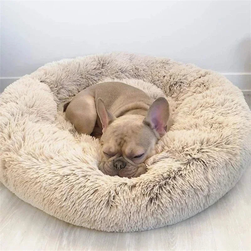 60cm Plush Round Pet Bed